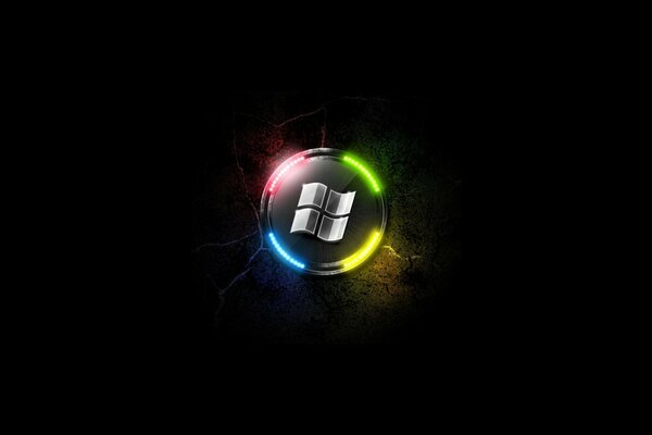 Dark stylish Wallpaper for Windows 7