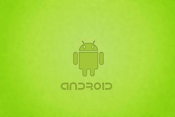 Android-Logo Option grün