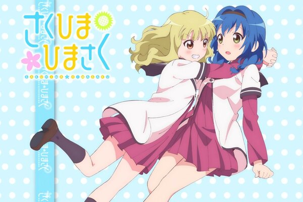 Due ragazze in stile anime
