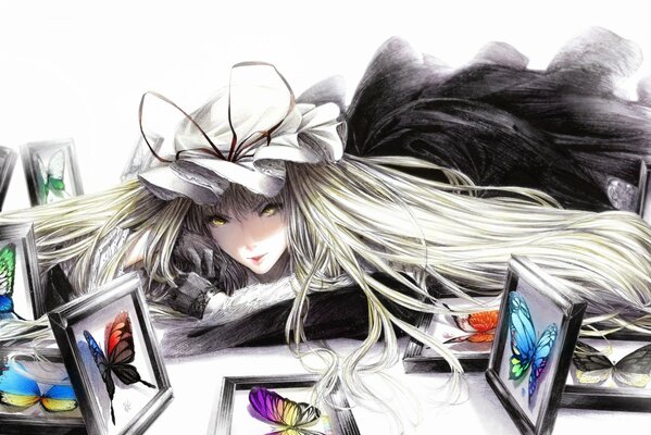 Yukari art collection de papillons