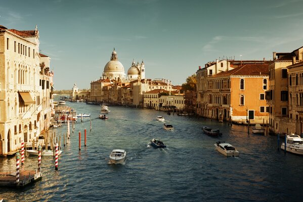 Beautiful sunny Italy. Venice