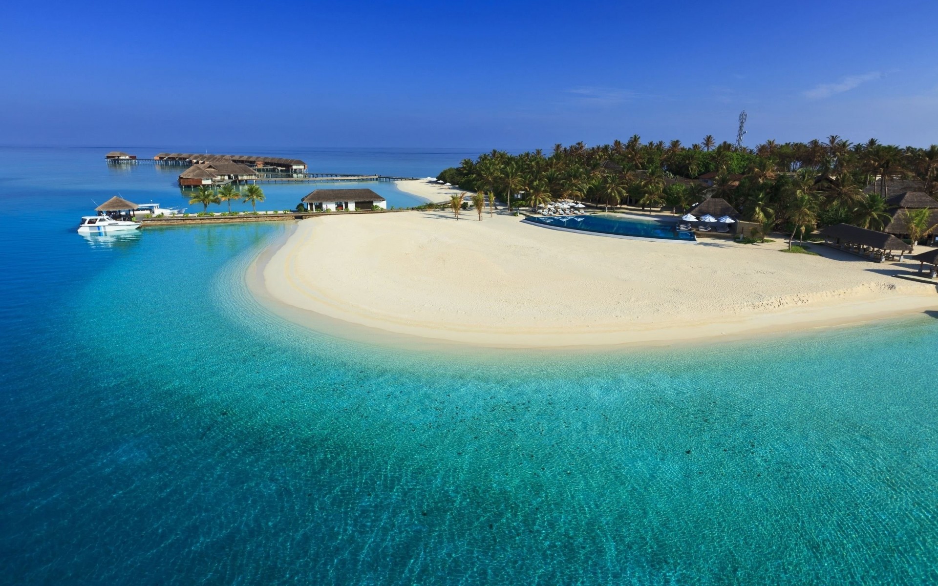 island paradise blue water sea australia