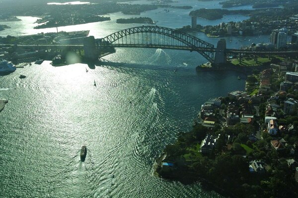 The beautiful city of Sydney in Australia