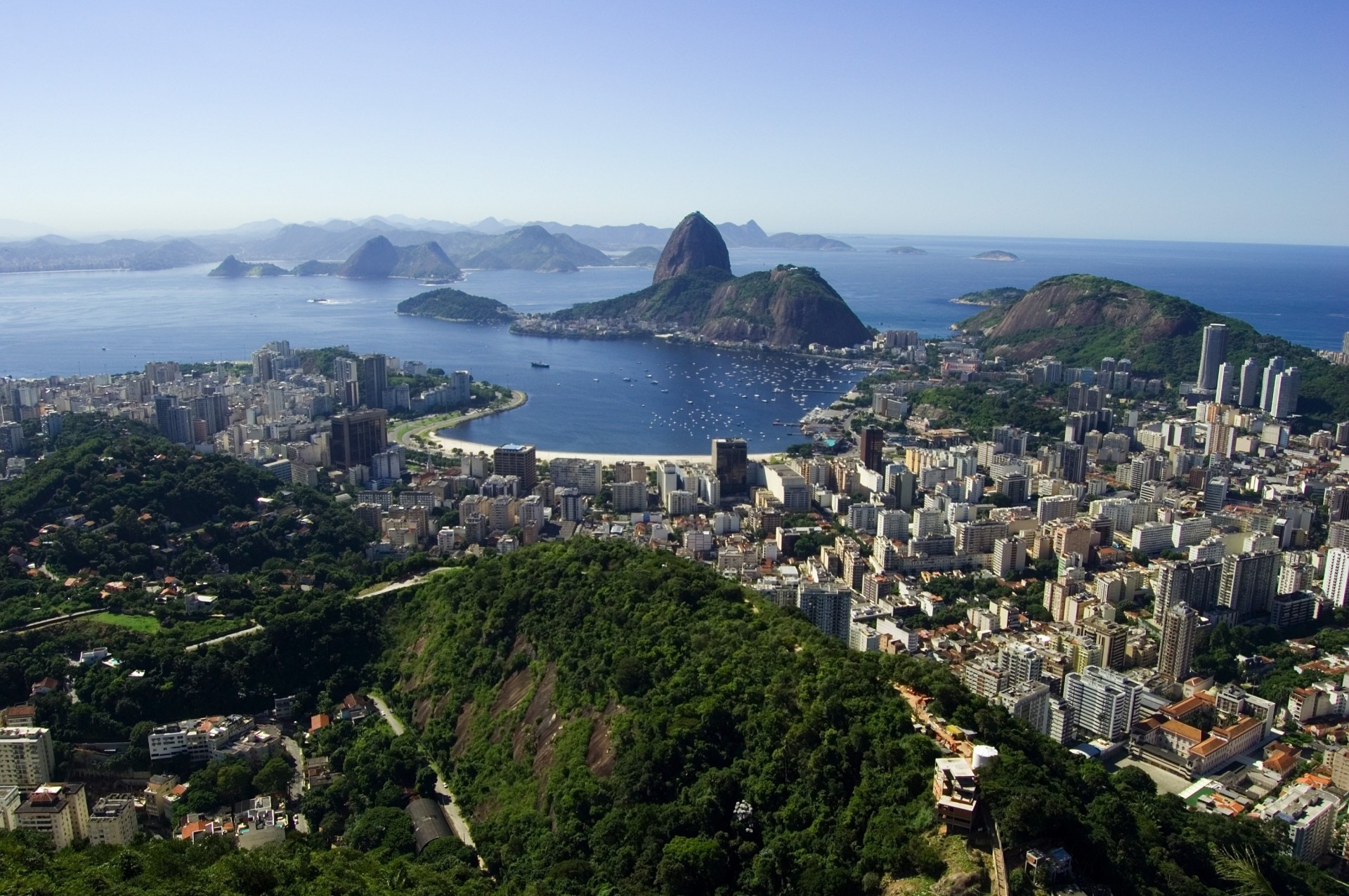 brésil rio de janeiro vue de dessus