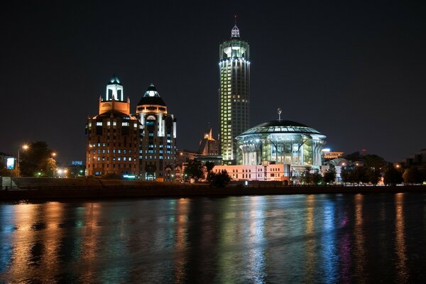 Moscow is the most beautiful city especially at night