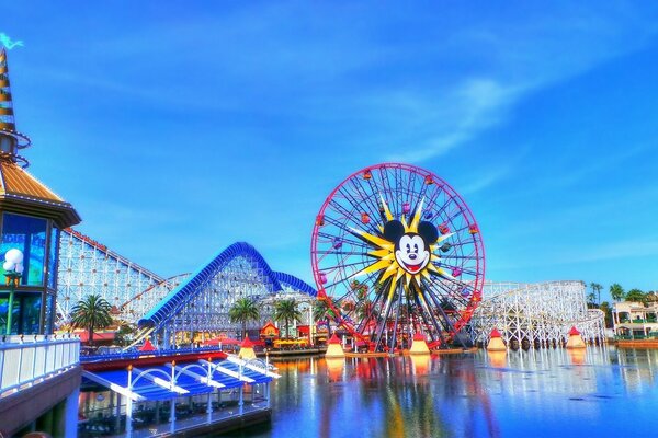 Toute une ville d attractions en Californie