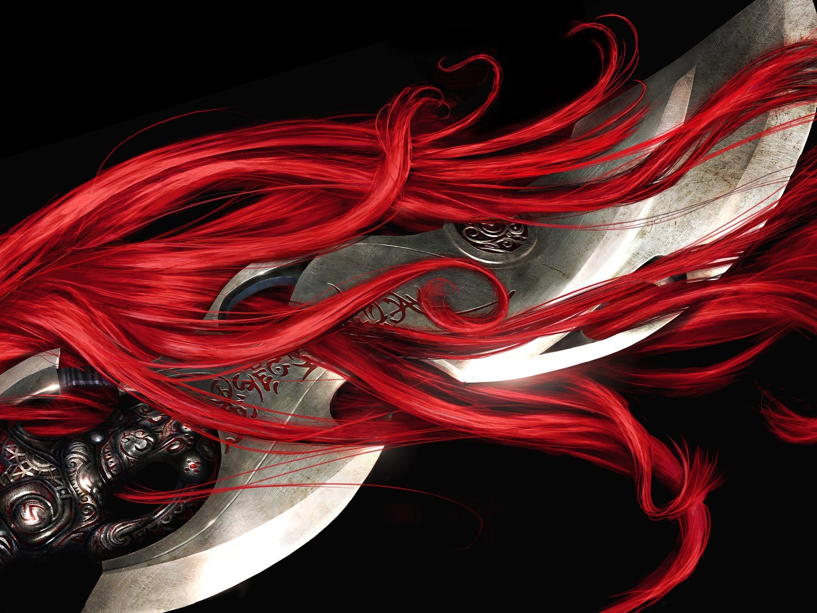 heavenly sword sword hair