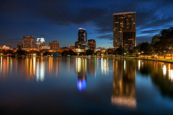 Noche Florida Estados Unidos