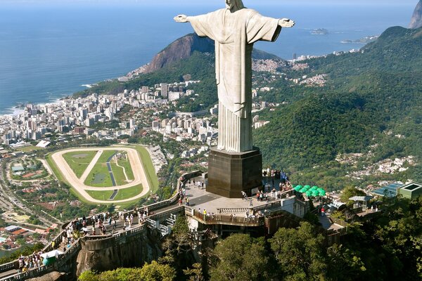 Freiheitsstatue in Rio de geneiro