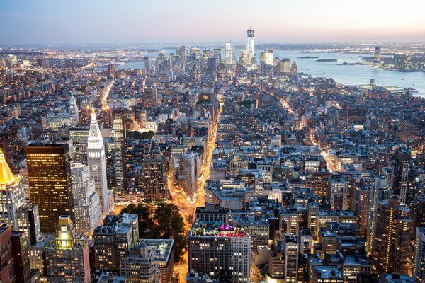 Nueva York Estados Unidos desde las alturas