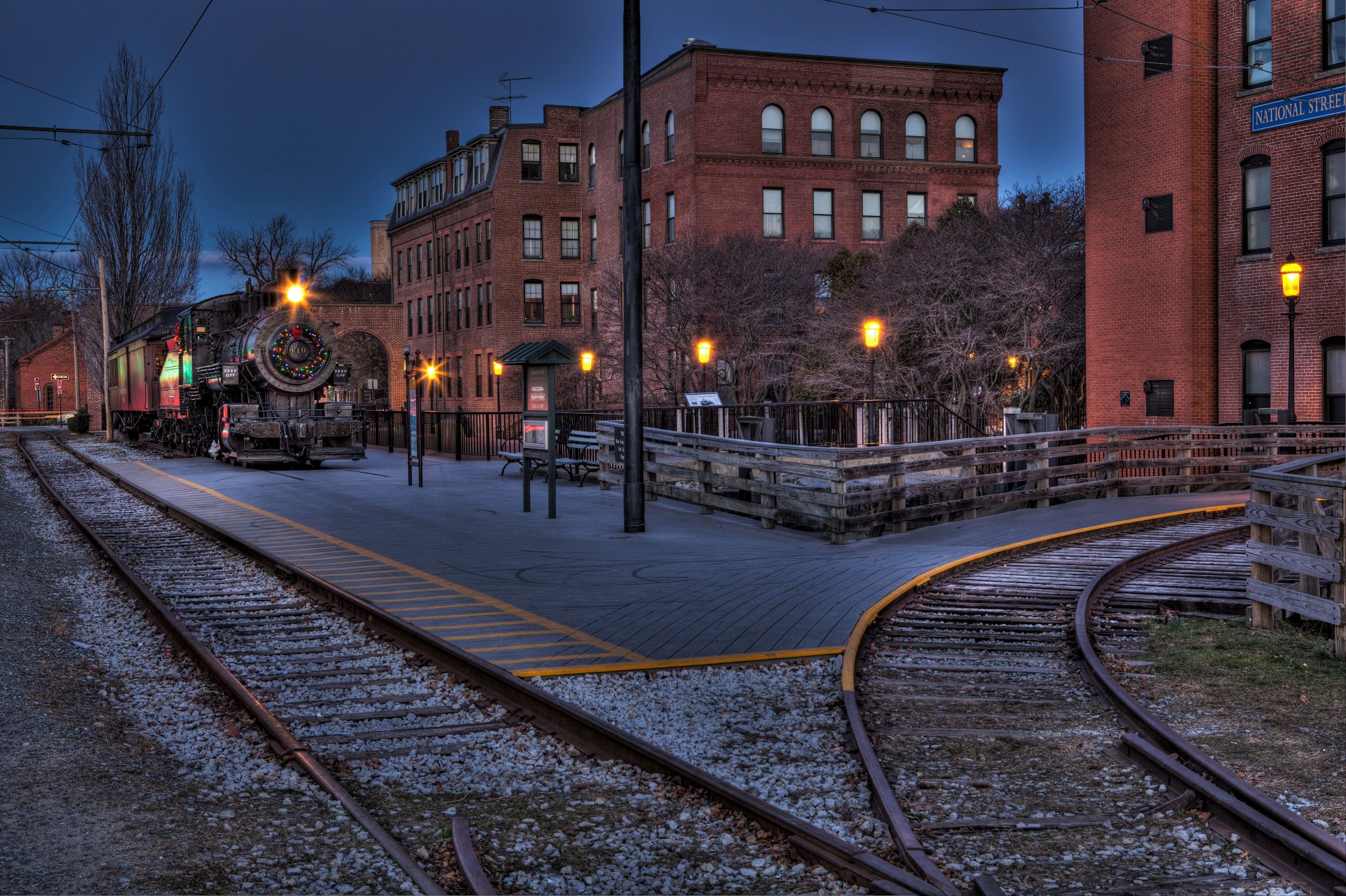 ferroviaire locomotive boston ville