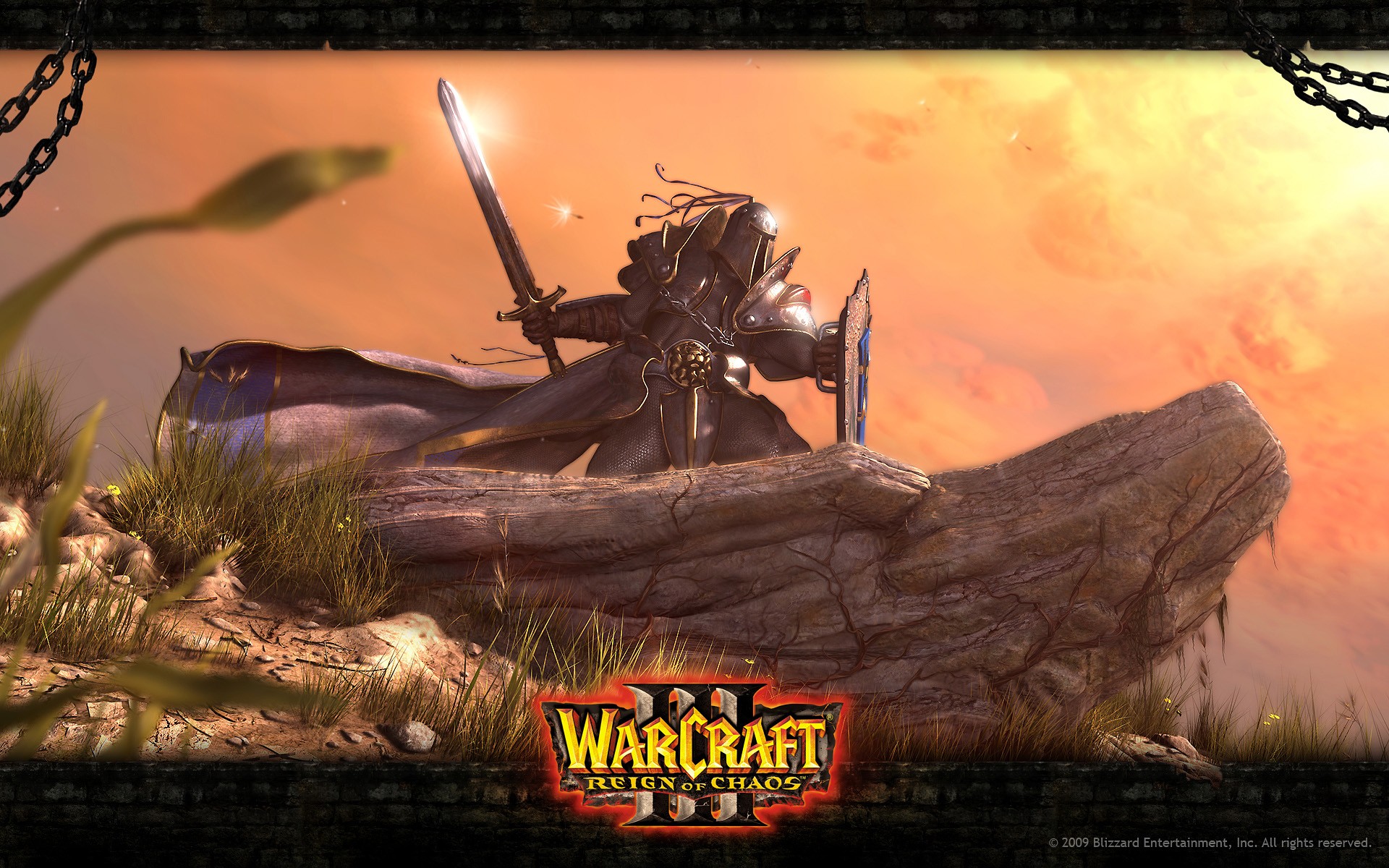 warcraft chaos alliance sword warrior