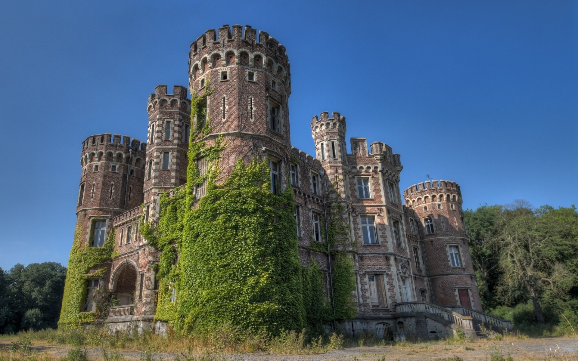 zamek belgia chateau de foret