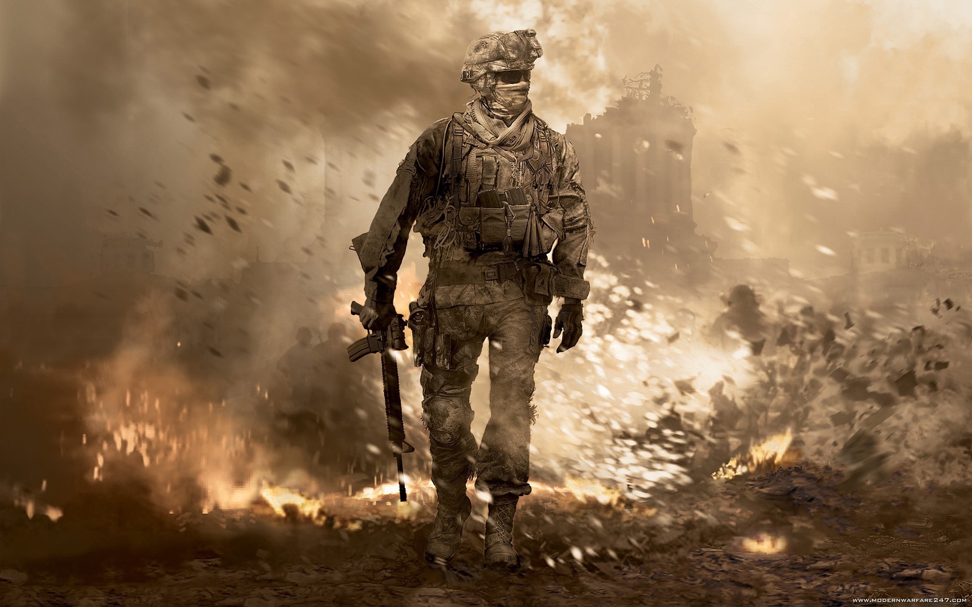 modern warfare 2 soldat guerre