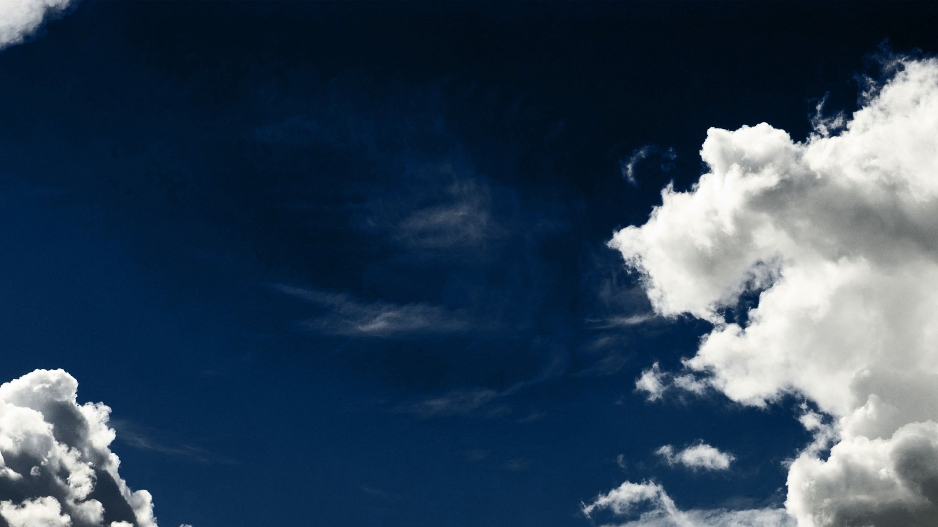 ciel infini nuages blancs ciel