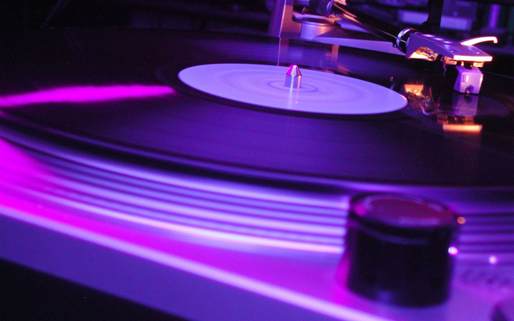 luce viola disco in vinile giradischi musica apparecchiature radio