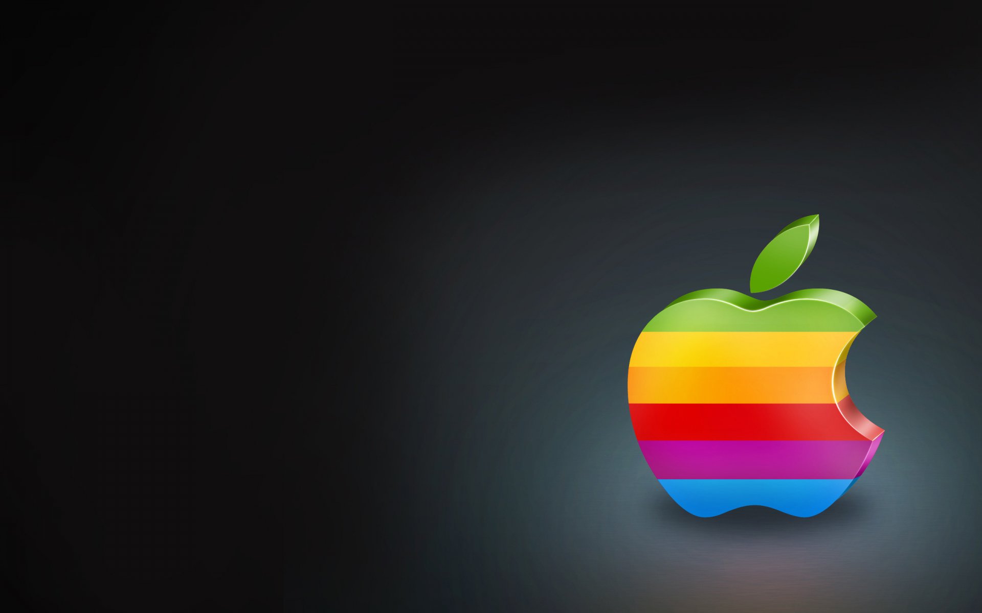 kolory tęczy apple objętość emblematy loga