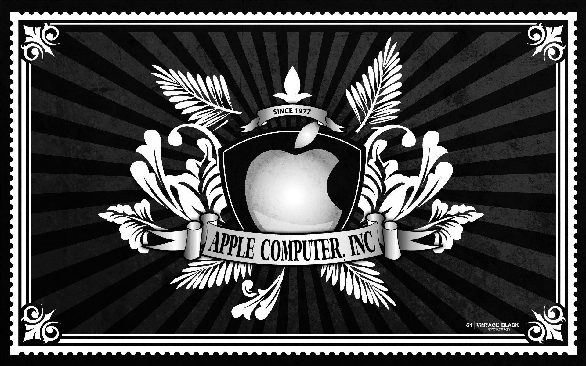 cadre bullseye blason apple emblèmes logos