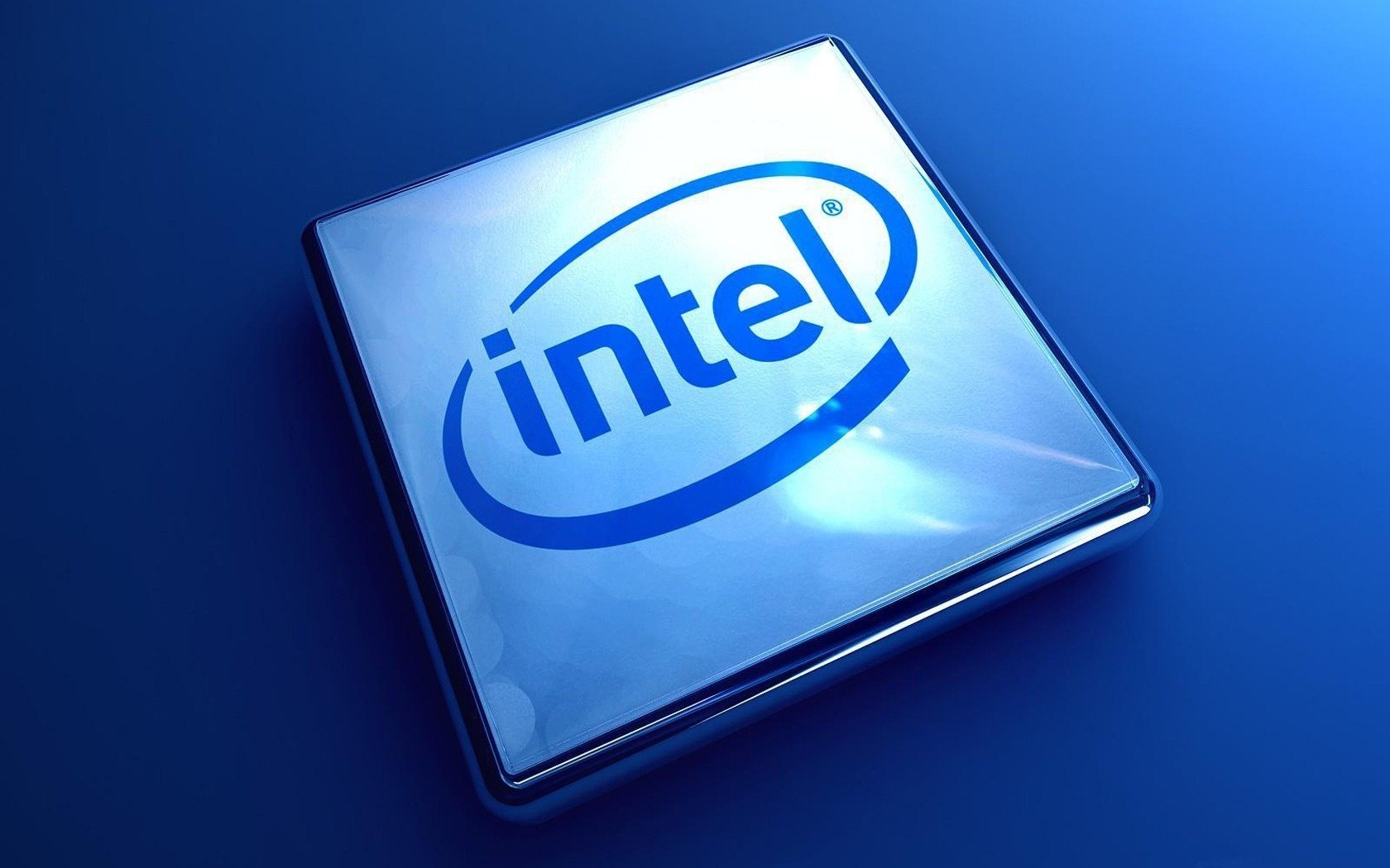 intel logo blu