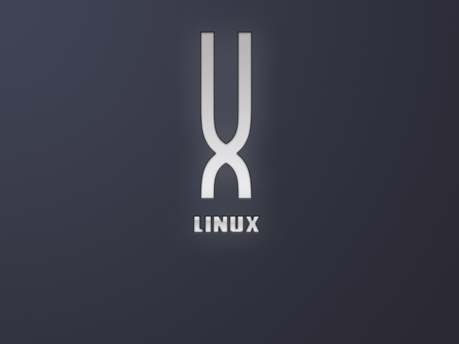 linux blanc gris