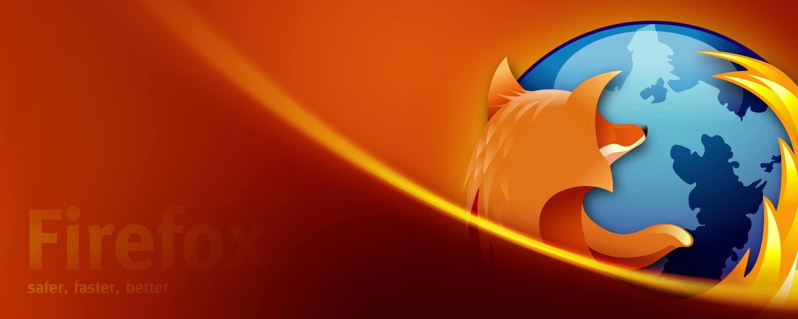 volpe arancione firefox sistema pianeta emblemi loghi browser