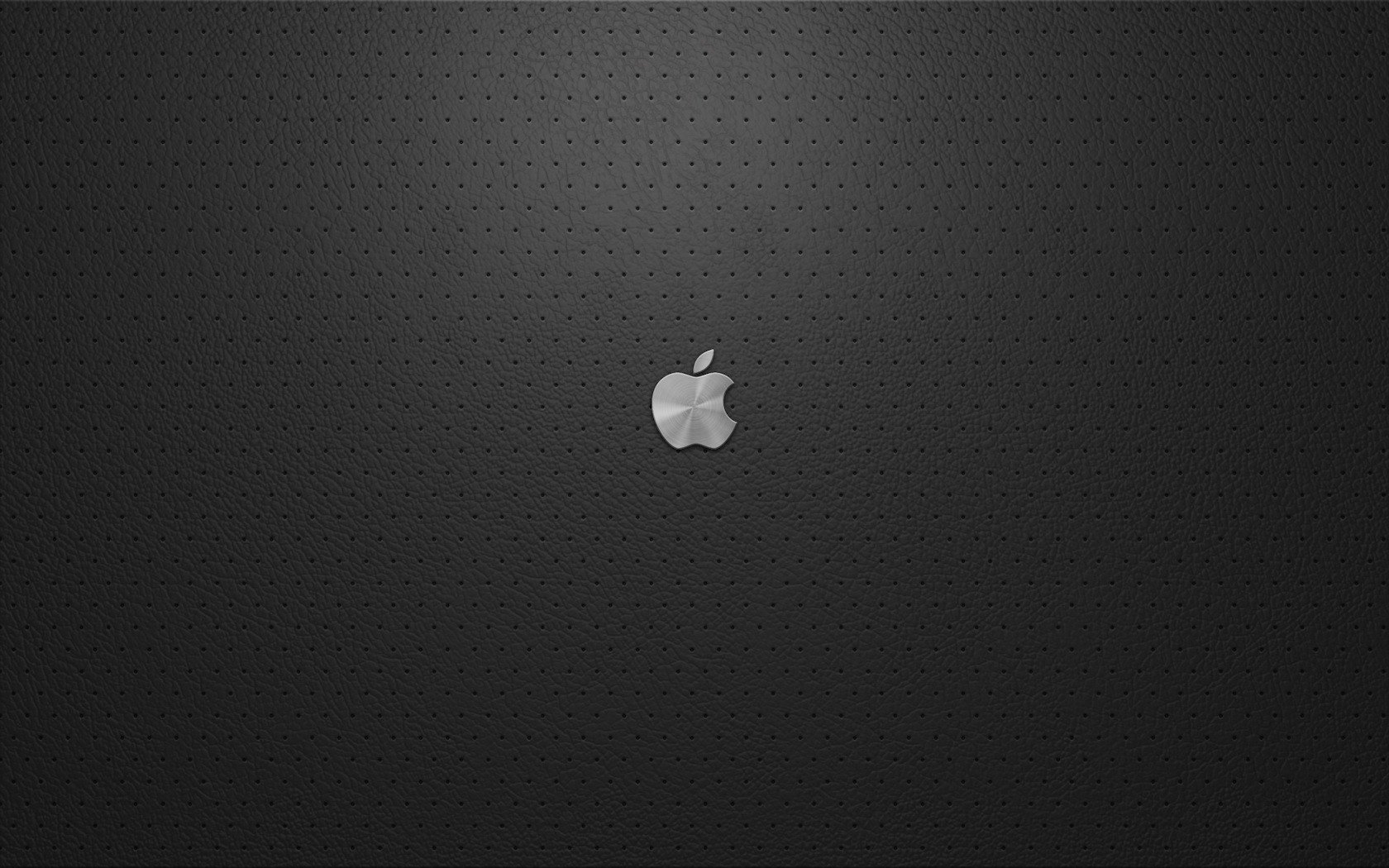 appétissant minimalisme bullseye grille grise apple emblèmes logos noir et blanc