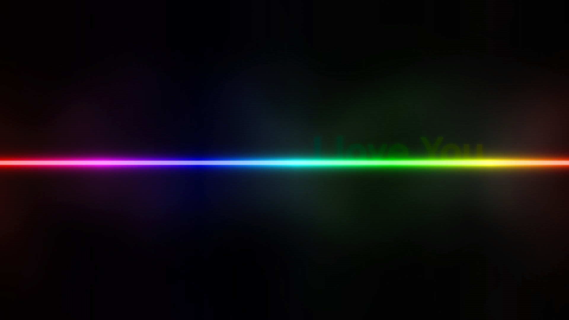 minimalism colored lines strip the inscription background black light