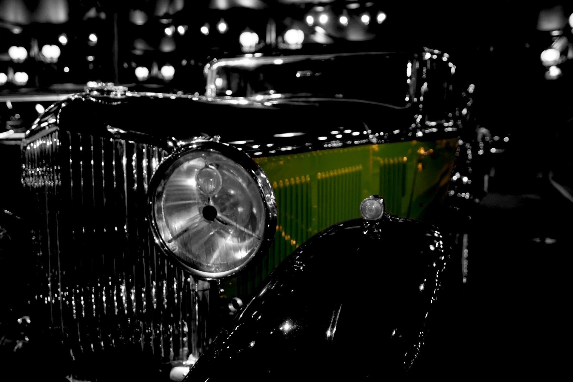 bentley retro kratka reflektora