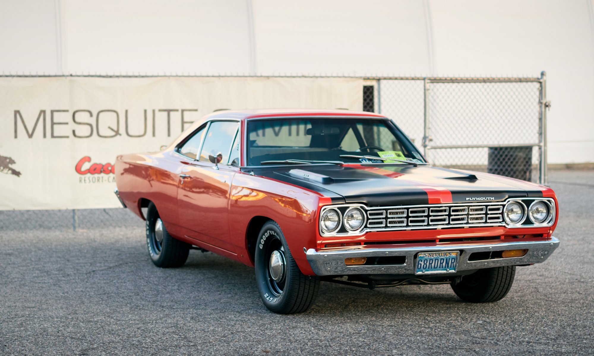 1968 plymouth avant classique rétro