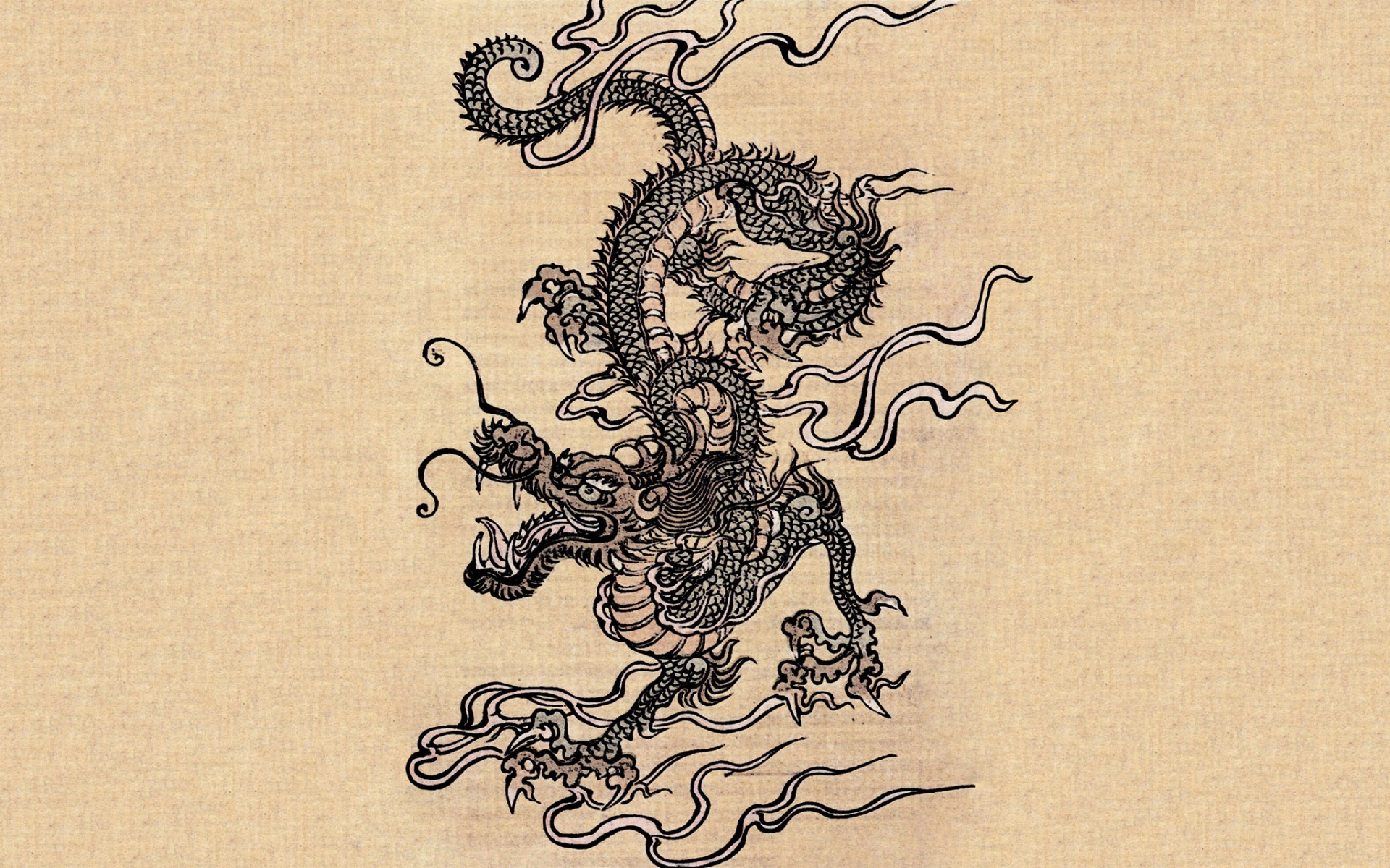 chine dragon dragon chine caligraphie orient