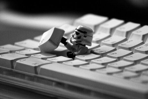 Imagen del teclado de Star Wars