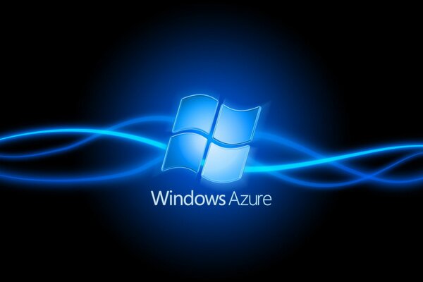 Visualización de la Descarga de Windows azul