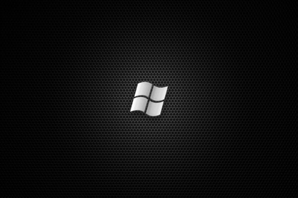 Microsoft desktop background white on black