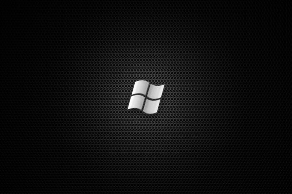 Fondo de Escritorio de microsoft blanco sobre negro