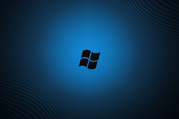 Logotipo de windows en un fondo abstracto