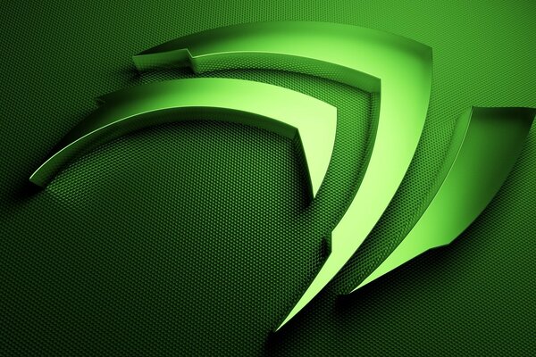 Nvidia metal logo