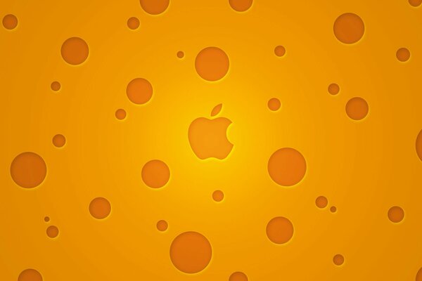 Изображение логотипа эйпл надкусанное яблоко