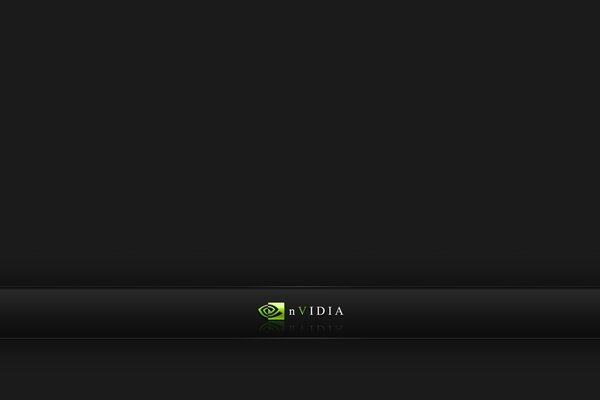 Nvidia эмблемы и логотипы на чёрном фоне