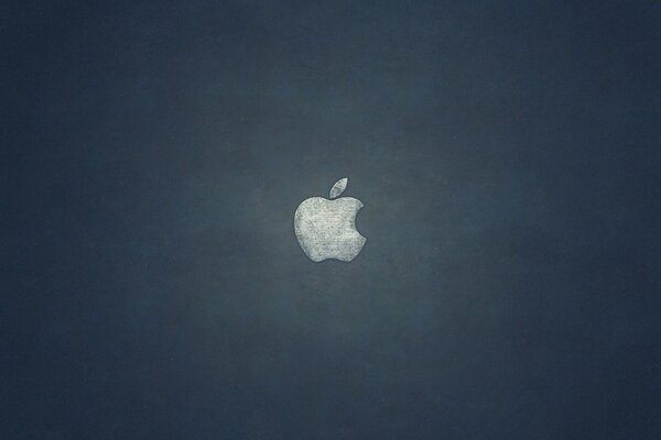 Logo apple Apple sur fond noir