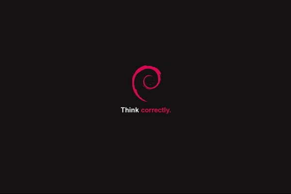 Debian operating system logo