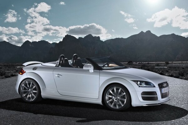 Luxury convertible Audi 2008 release