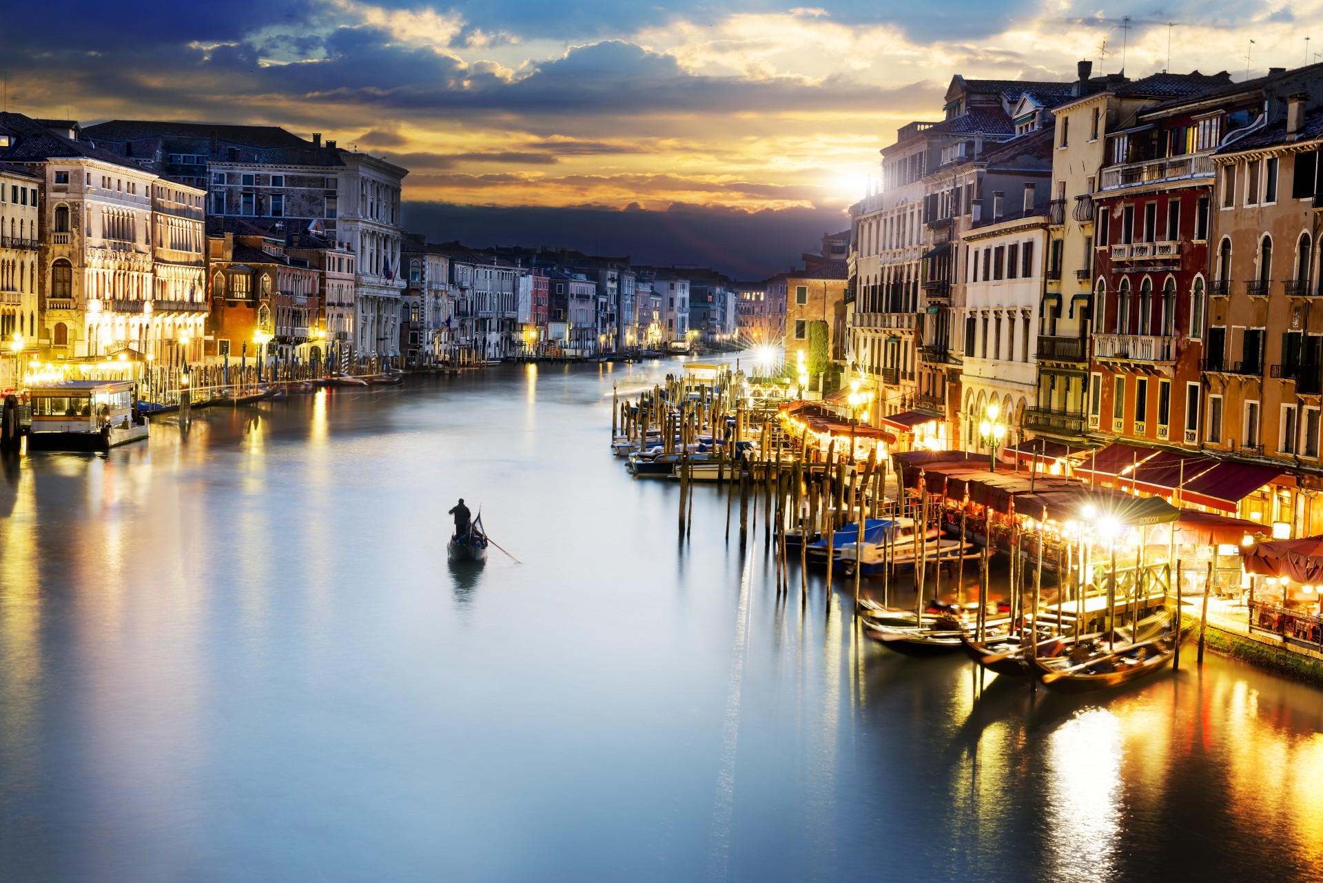 italia venezia città canal grande