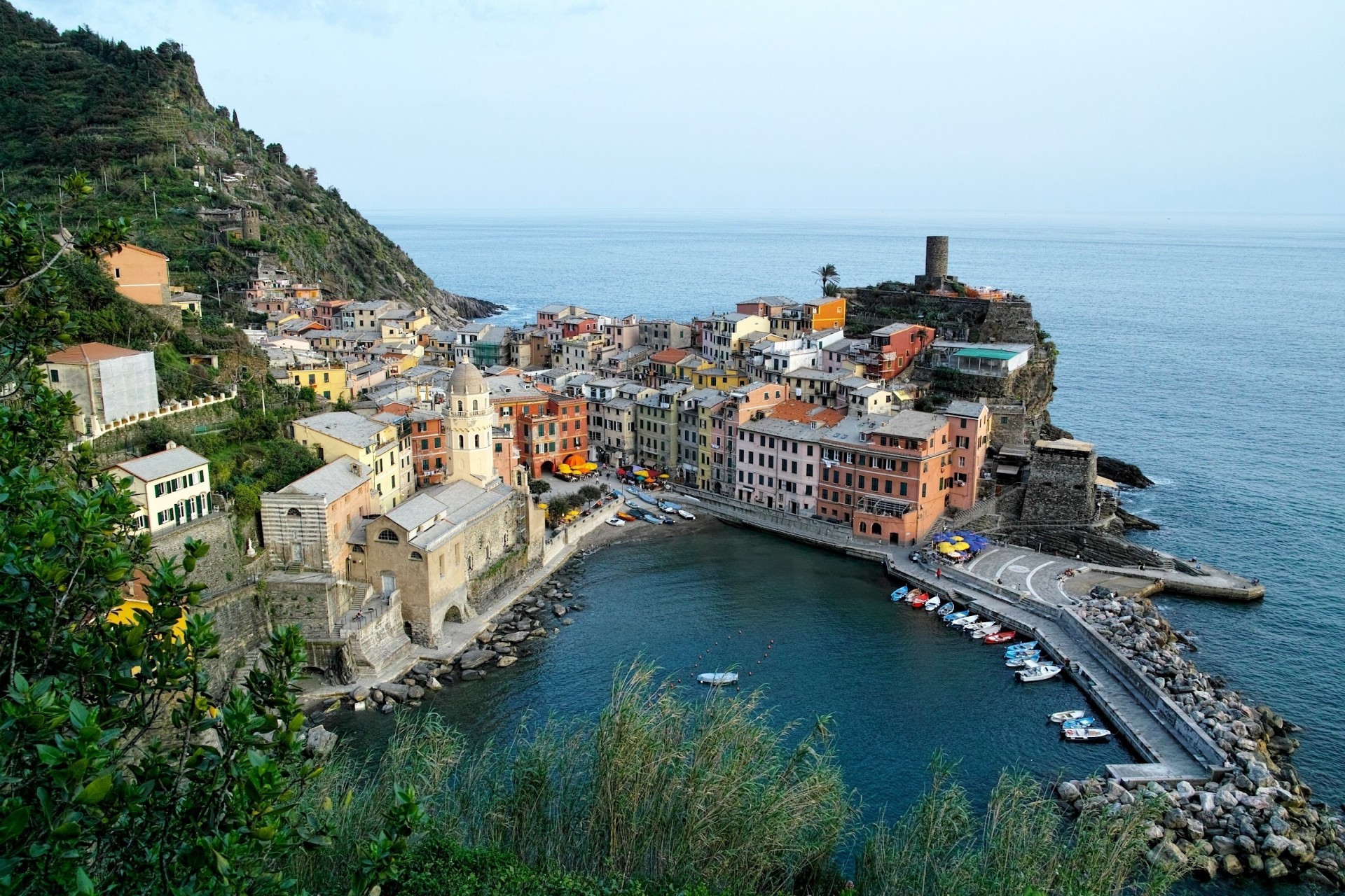 italien stadt vernazza