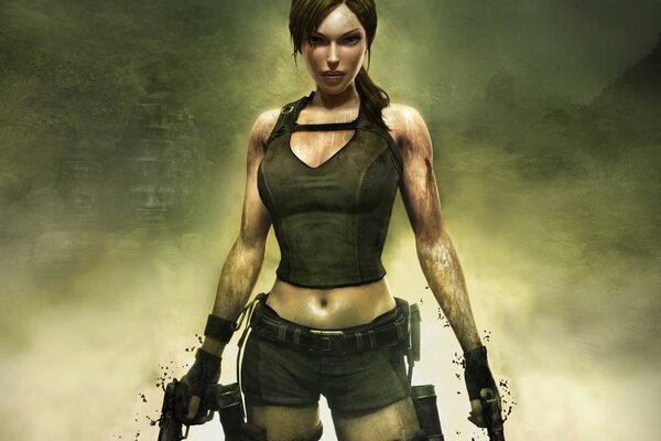 Wygaszacz ekranu gry Lara Croft