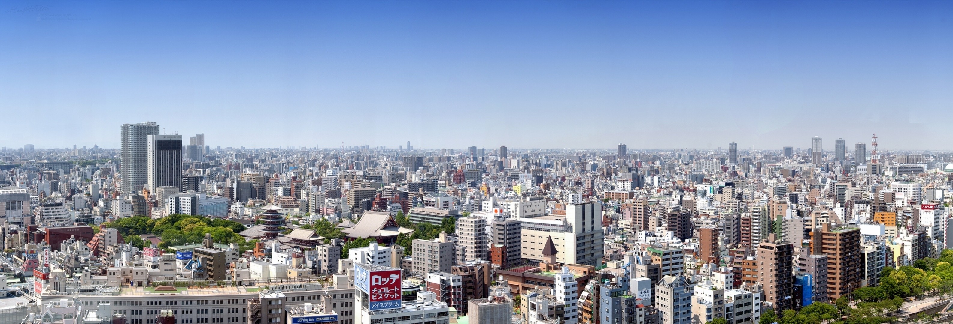 tokio panorama edificio japón