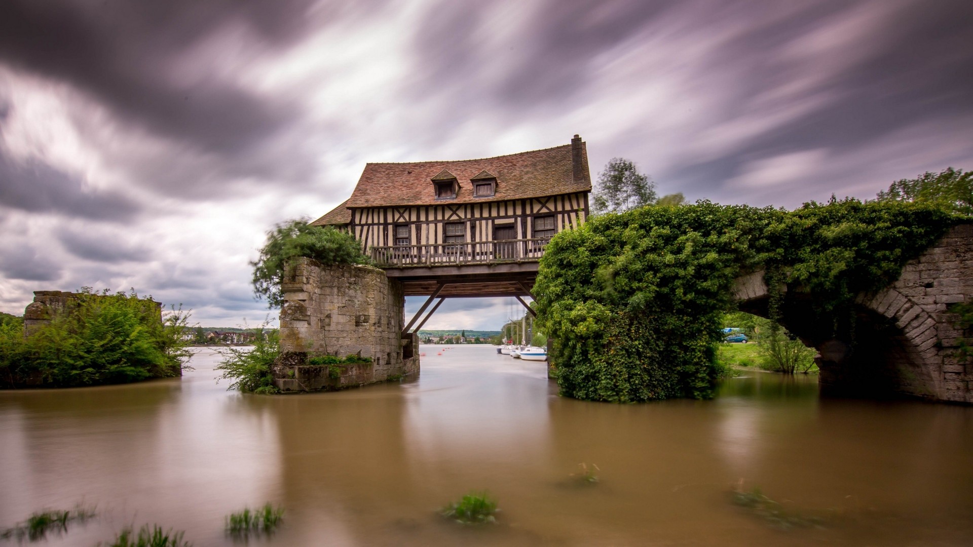 river vernon price france broken bridge qatar airways old mill