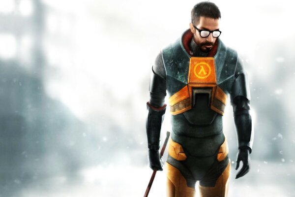 Moderne Gordon Freeman de half life