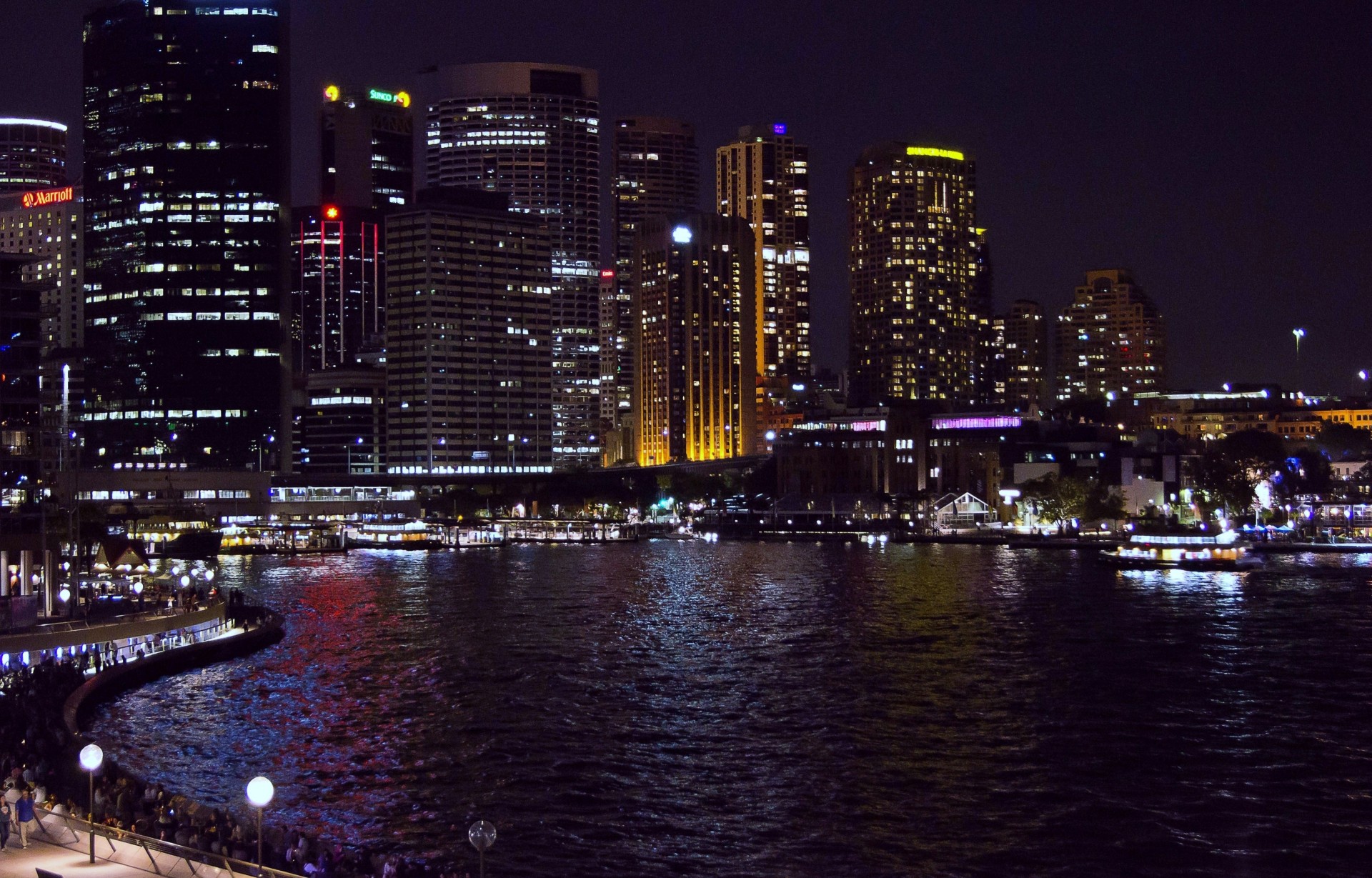 australia sydney night