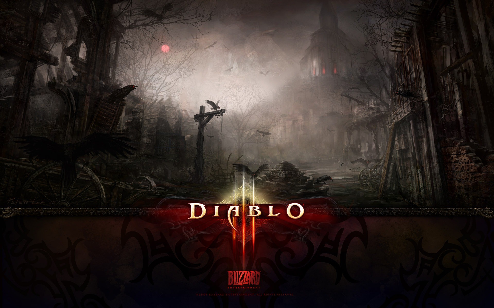 diablo 3 tempesta di neve corvo notte