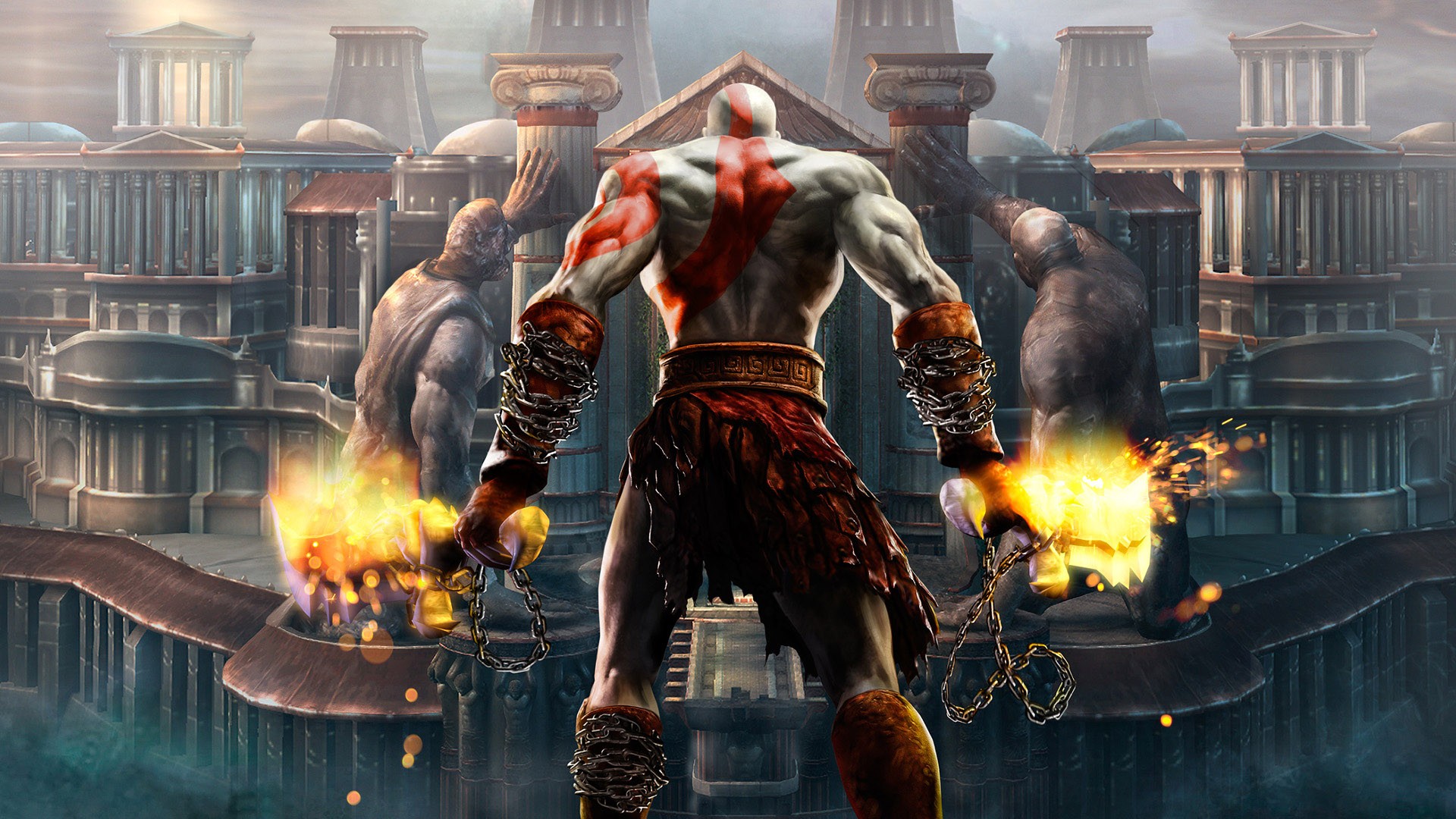 god of war kratos gry